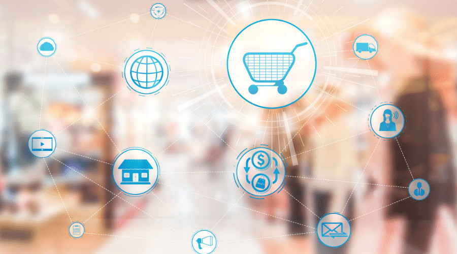 alt: Các kênh bán hàng trong mô hình Omnichannel