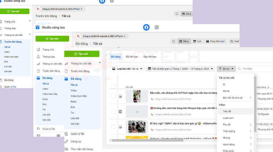 C&aacute;ch đăng b&agrave;i viết bằng Studio s&aacute;ng tạo 1