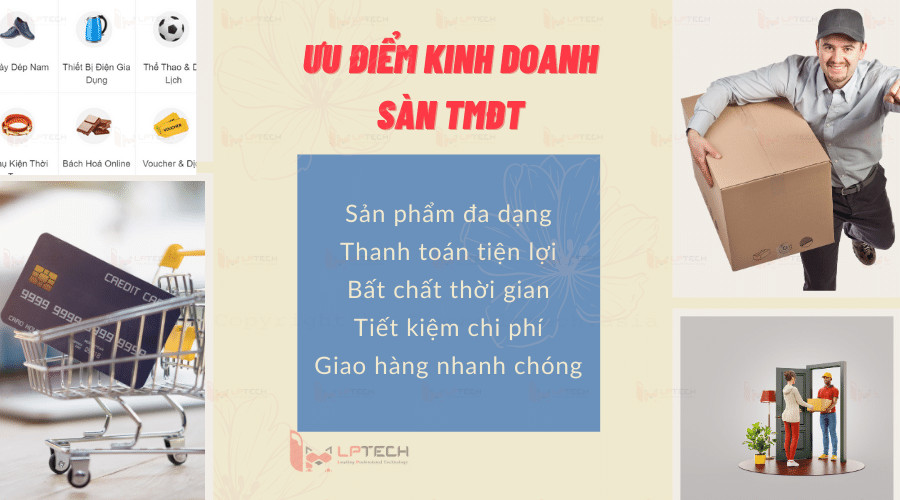 Đặc trưng của kinh doanh sàn thương mại điện tử