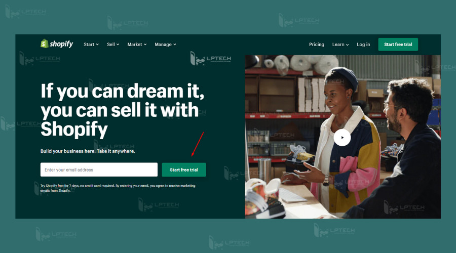 Hướng dẫn sử dụng và tạo website bán hàng trên Shopify