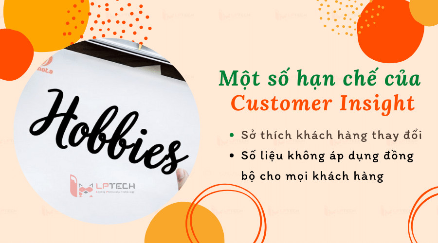 Một số hạn chế của customer insight