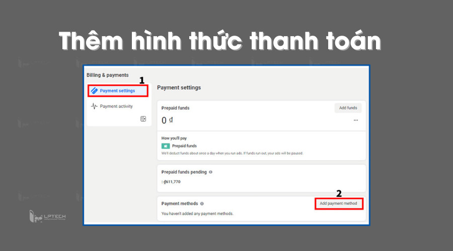 Th&ecirc;m h&igrave;nh thức thanh to&aacute;n