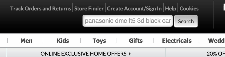 Cách sử dụng hộp tìm kiếm trên website bán hàng – P1
