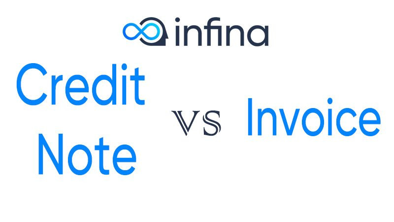 Credit Note khác gì với hóa đơn?