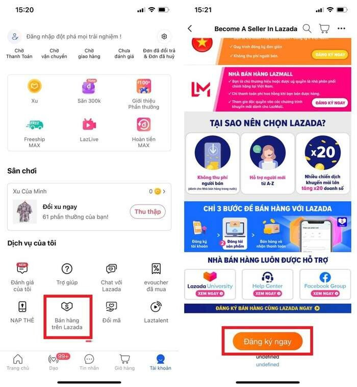 4 bước đăng ký bán hàng trên Lazada nhanh chóng nhất