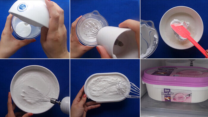 Cách làm kem dừa kinh doanh chuẩn ngon, thu hút khách hàng