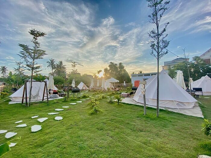 Kinh nghiệm kinh doanh mô hình cafe camping độc đáo, siêu lợi nhuận