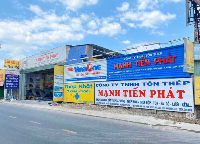 Mở cửa hàng sắt thép cần bao nhiêu vốn? Kinh nghiệm từ A-Z 