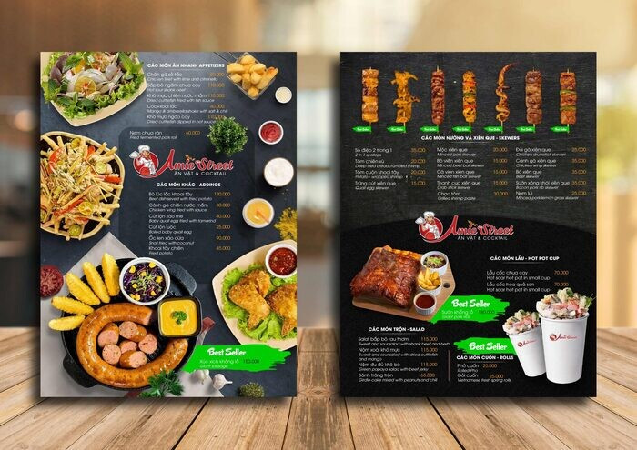 10 nguyên tắc xây dựng thực đơn nhà hàng hút khách nhất