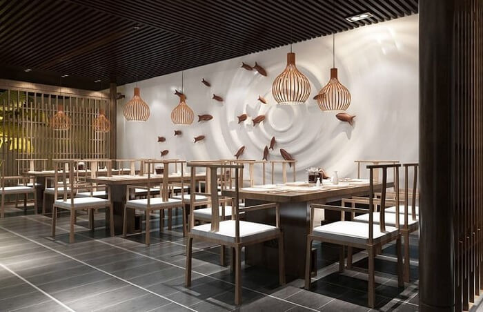 15 mẫu thiết kế nhà hàng chay thanh tịnh, ấm cúng (mới 2024)