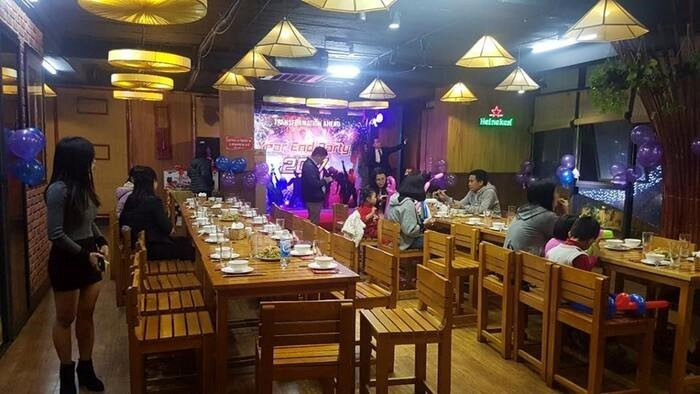 40+ mẫu thiết kế nhà hàng ăn uống bình dân đẹp, giá rẻ 2024