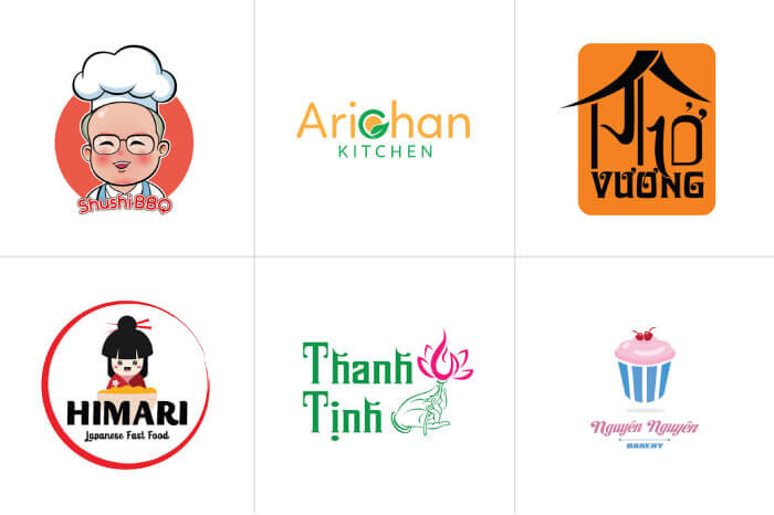 60+ mẫu logo nhà hàng đẹp, độc đáo, thu hút khách hàng 