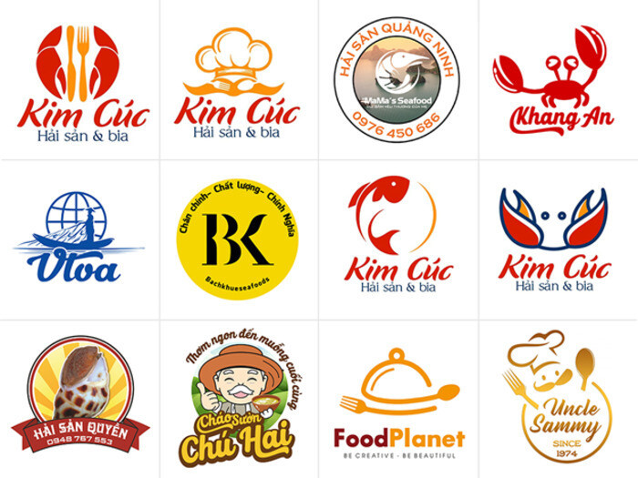 60+ mẫu logo nhà hàng đẹp, độc đáo, thu hút khách hàng 