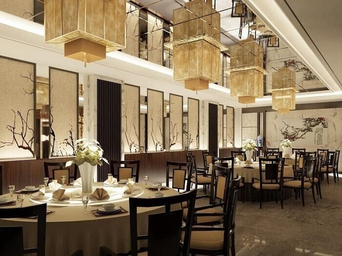 Bí quyết thiết kế nhà hàng phong cách Trung Hoa thu hút nhất 2024