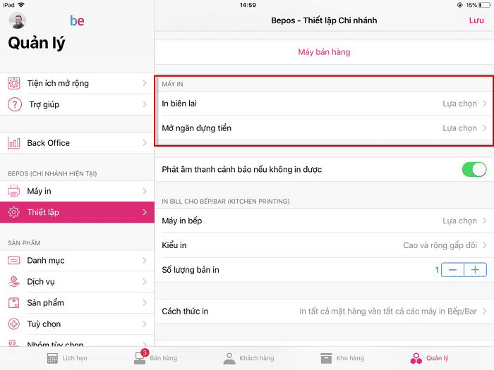Cách sử dụng phần mềm quản lý bán hàng bePOS từ A-Z
