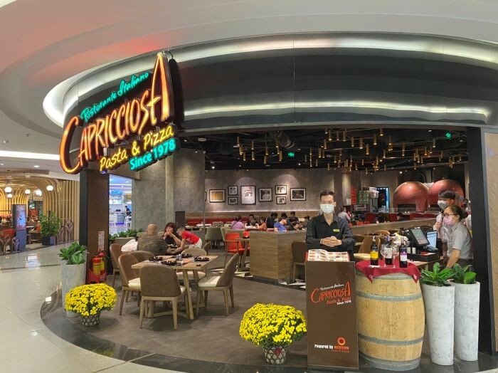 Capricciosa ứng dụng phần mềm beChecklist trong quản lý chất lượng chuỗi nhà hàng