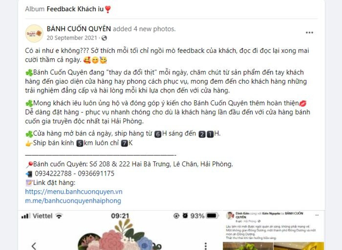 Full 7 mẫu bài viết quảng cáo quán ăn, nhà hàng giúp tăng doanh số