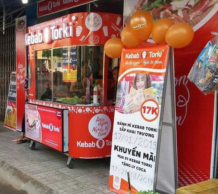 [GIẢI ĐÁP] Chi phí nhượng quyền bánh mì Kebab Torki là bao nhiêu?