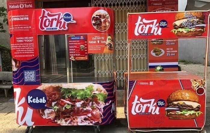 [GIẢI ĐÁP] Chi phí nhượng quyền bánh mì Kebab Torki là bao nhiêu?