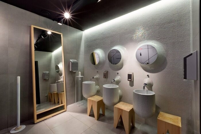 Hướng dẫn thiết kế nhà vệ sinh nhà hàng chuẩn nhất hiện nay