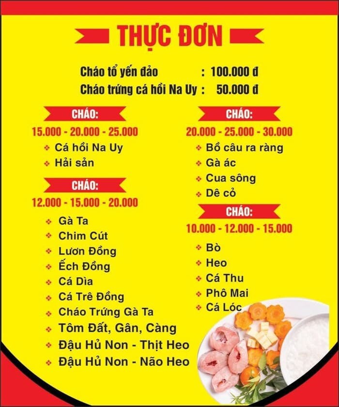 Kinh nghiệm mở cửa hàng cháo dinh dưỡng chi tiết cho người mới