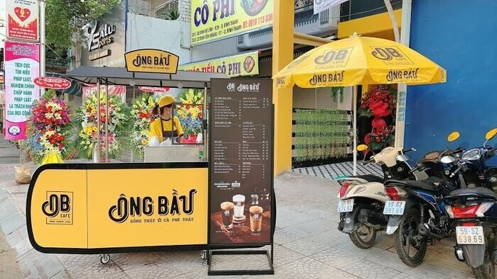 Kinh nghiệm mở quán nhượng quyền cafe Ông Bầu từ A-Z (mới nhất)