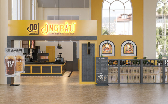 Kinh nghiệm mở quán nhượng quyền cafe Ông Bầu từ A-Z (mới nhất)