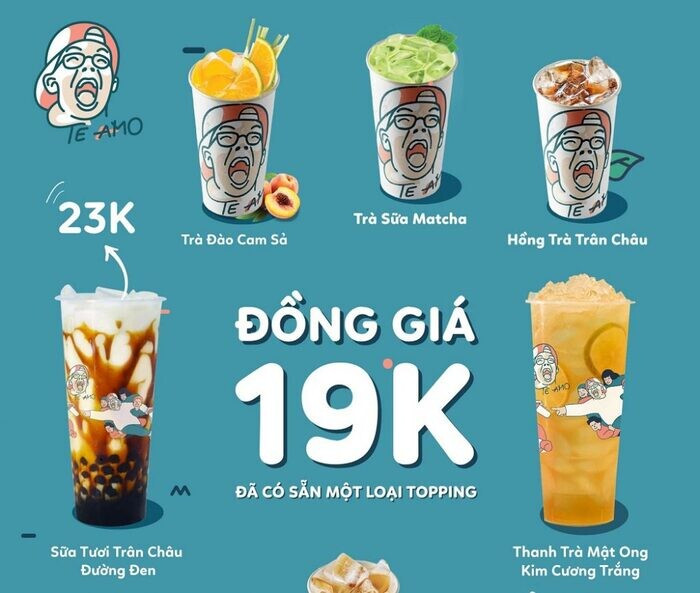 Kinh nghiệm mở quán trà sữa TeAmo nhượng quyền chi tiết nhất