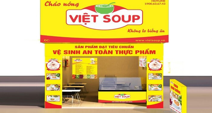 Kinh nghiệm nhượng quyền cháo dinh dưỡng Việt Soup 2024