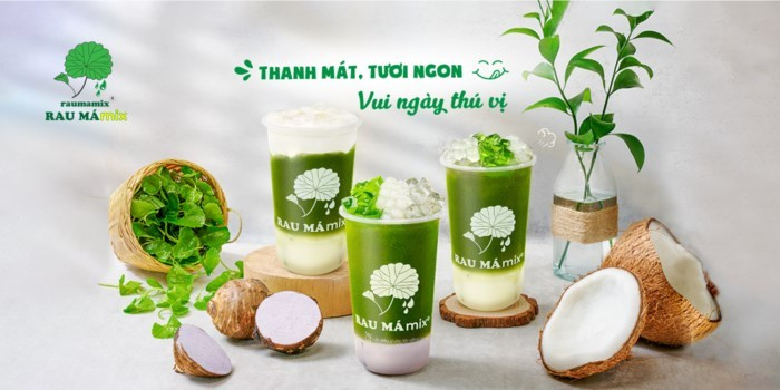 Kinh nghiệm nhượng quyền Rau Má Mix chi tiết nhất (2023)