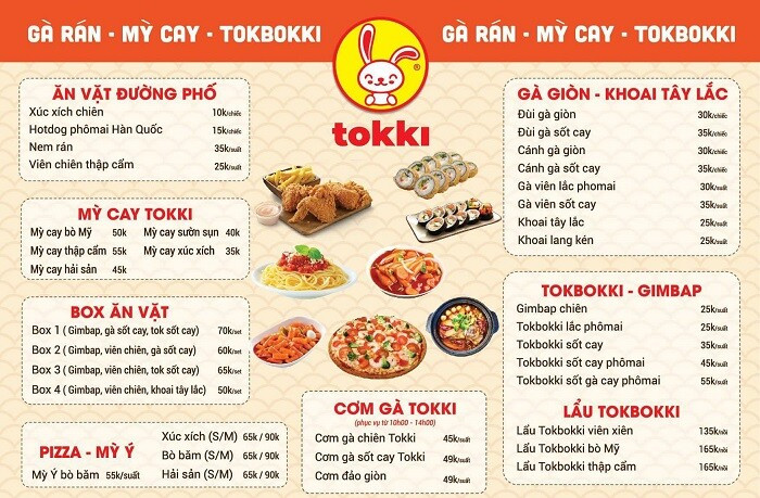 Kinh nghiệm nhượng quyền Tokki Chicken – Phố Ăn Vặt Hàn Quốc