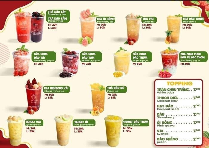 [MỚI] Kinh nghiệm nhượng quyền trà dâu Mr Đỏ từ A-Z