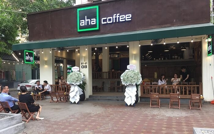 [MỚI NHẤT] Giá mở quán nhượng quyền Aha Cafe 2024