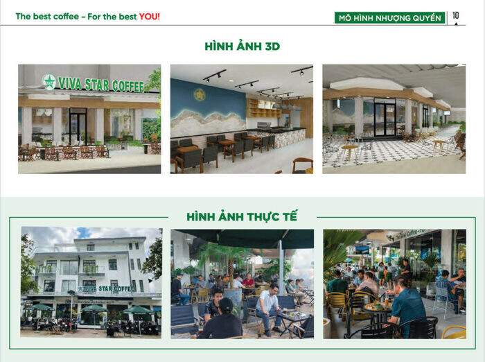 Tất tần tật thông tin nhượng quyền Viva Star Coffee mới nhất 2024