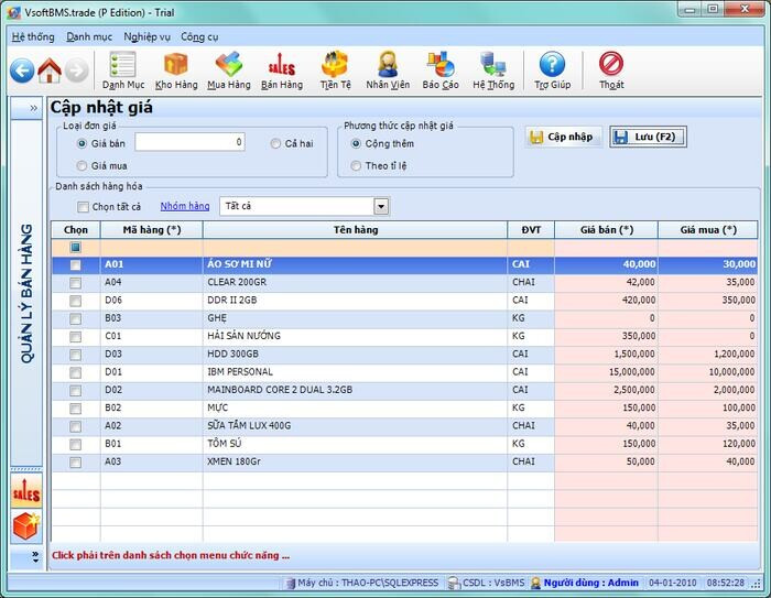 TOP 10 phần mềm bán hàng siêu thị đáng sử dụng nhất hiện nay