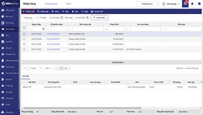 Top 11 phần mềm quản lý bán hàng giày dép tốt nhất hiện nay