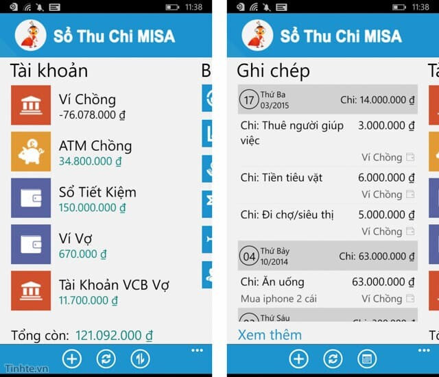 TOP 9 ứng dụng quản lý chi tiêu hiệu quả nhất hiện nay